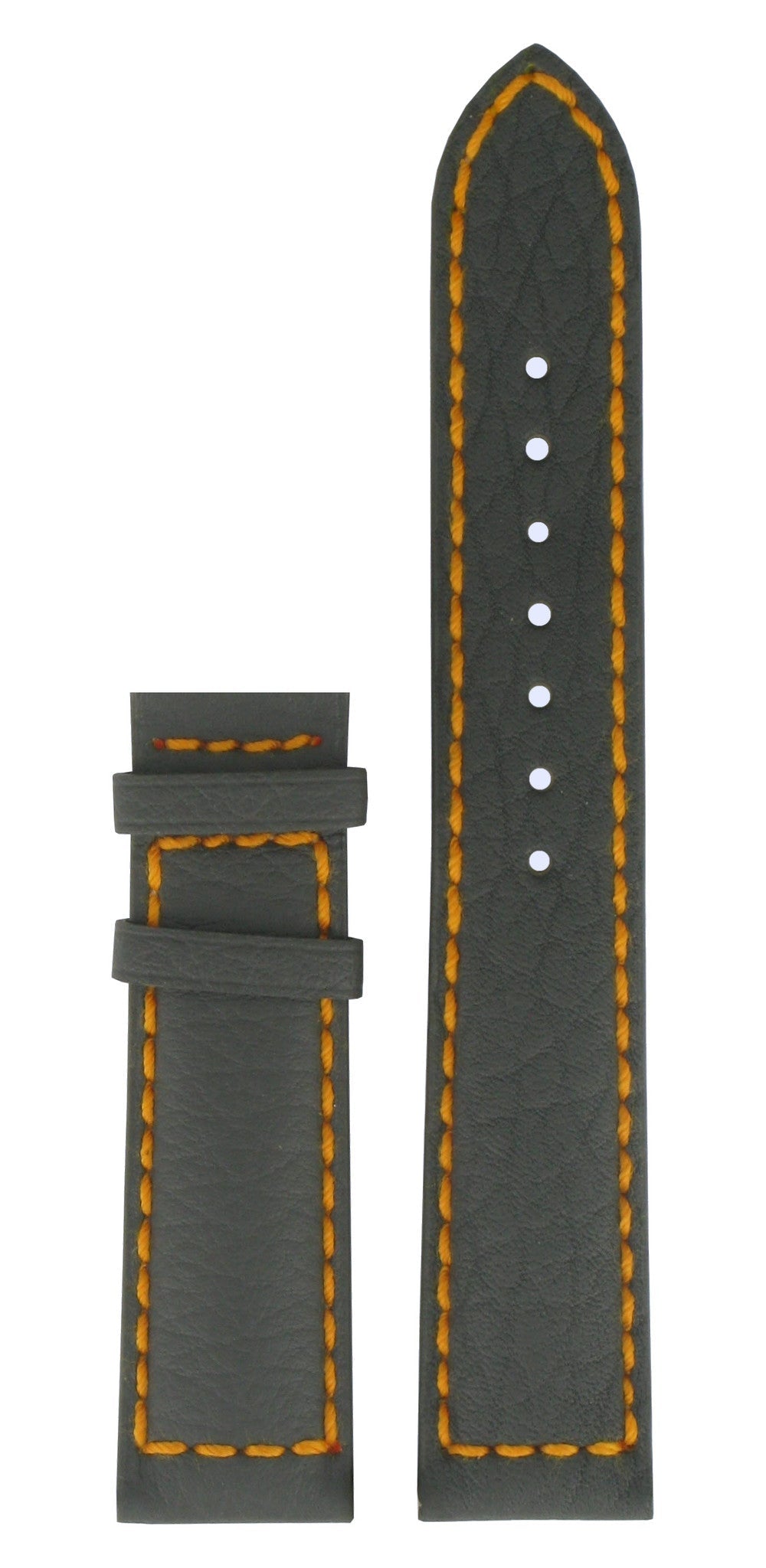 Tissot T961478 - Navigator 3000 Watch Band T610014509 Grey Leather 20 mm T - Touch - Watch Plaza