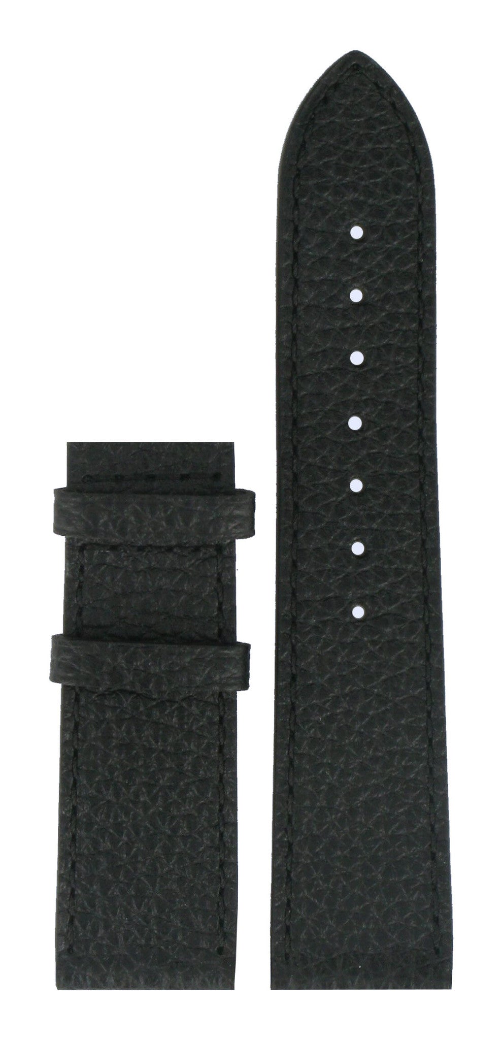 Tissot Z181 Heritage - T5616 & T5656 Watch Band T610014575 Black Leather 20 mm Prince - Watch Plaza