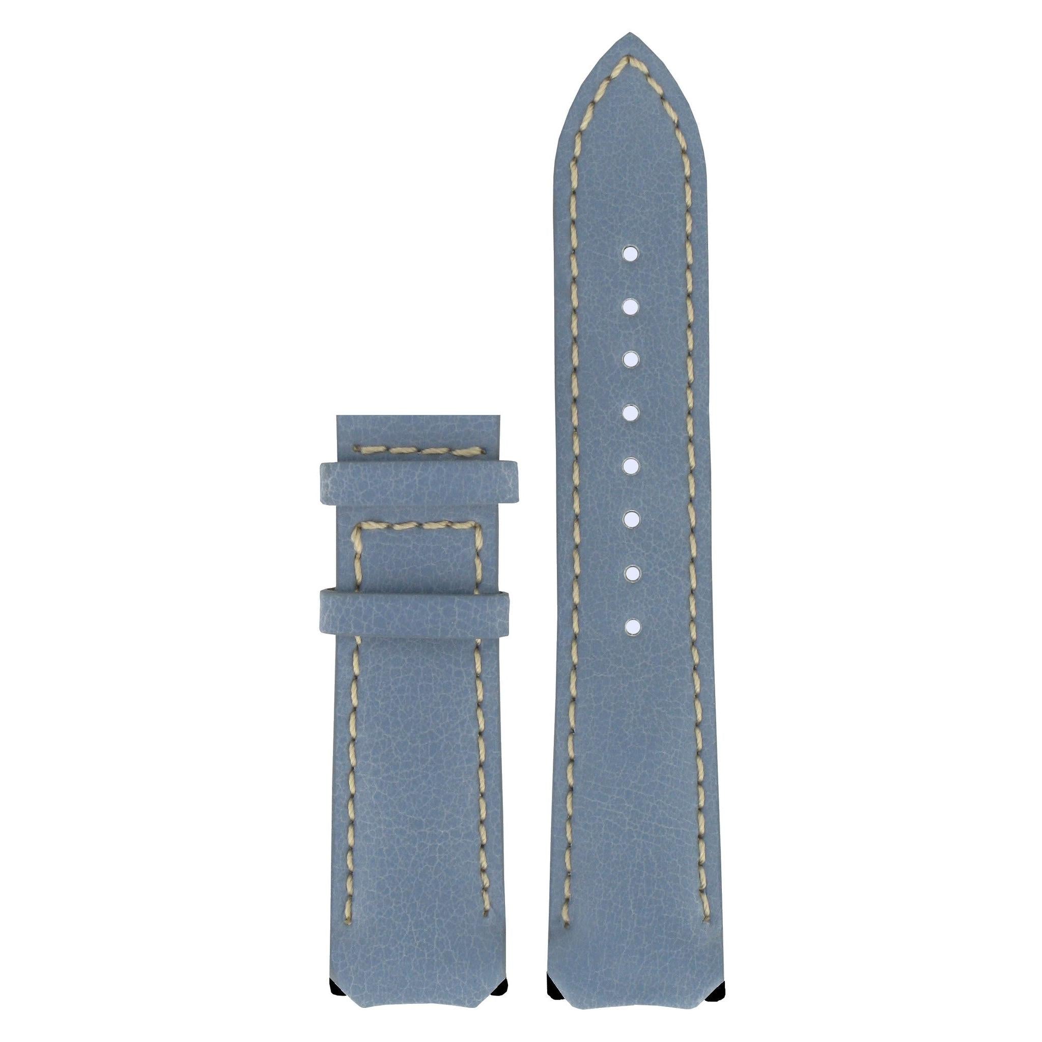 Tissot Z252/352 & Z253/353 XS Watch Band T610014638 Blue Leather 20 mm T - Touch - Watch Plaza