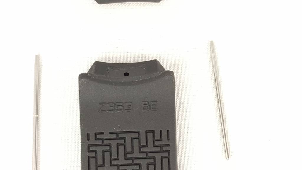 Tissot Z253 / Z353 BE Watch Band T610014614 Black Silicone 20 mm T - Touch - Watch Plaza