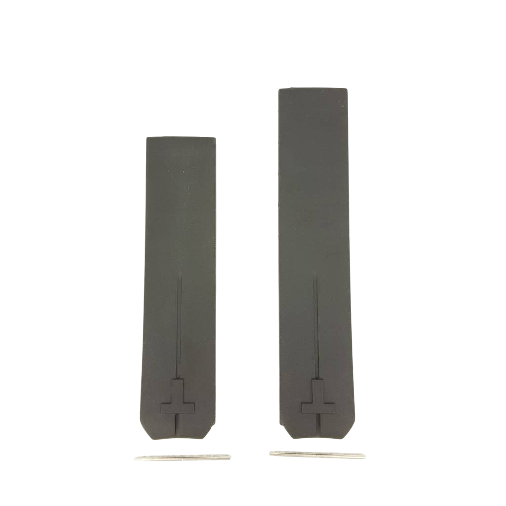 Tissot Z253 / Z353 BE Watch Band T610014614 Black Silicone 20 mm T - Touch - Watch Plaza