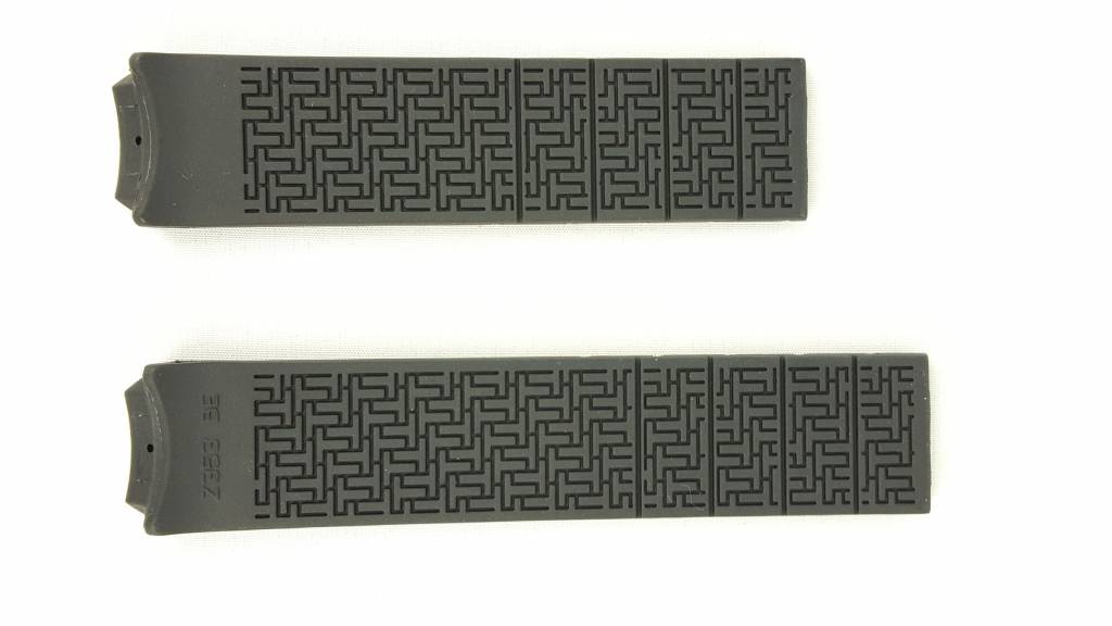 Tissot Z253 / Z353 BE Watch Band T610014614 Black Silicone 20 mm T - Touch - Watch Plaza