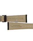 Watch Band AR0203 Emporio Armani dark brown leather strap 22mm original - Watch Plaza