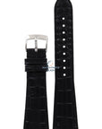 Watch Band AR0284 / AR0292 Emporio Armani black leather strap 22mm original - Watch Plaza