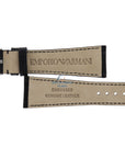 Watch Band AR0284 / AR0292 Emporio Armani black leather strap 22mm original - Watch Plaza