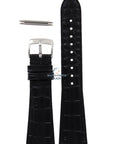 Watch Band AR0284 / AR0292 Emporio Armani black leather strap 22mm original - Watch Plaza