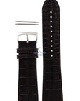 Watch Band AR0402 Emporio Armani Marco brown leather strap 26mm original - Watch Plaza