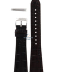 Watch Band AR0403 Emporio Armani Marco Medium brown leather strap 22mm original AR0490 - Watch Plaza