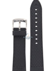 Watch Band AR0593 Emporio Armani black sillicon strap 23mm AR - 4219 Vanilla Scent - Watch Plaza