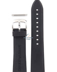 Watch Band AR0593 Emporio Armani black sillicon strap 23mm AR - 4219 Vanilla Scent - Watch Plaza