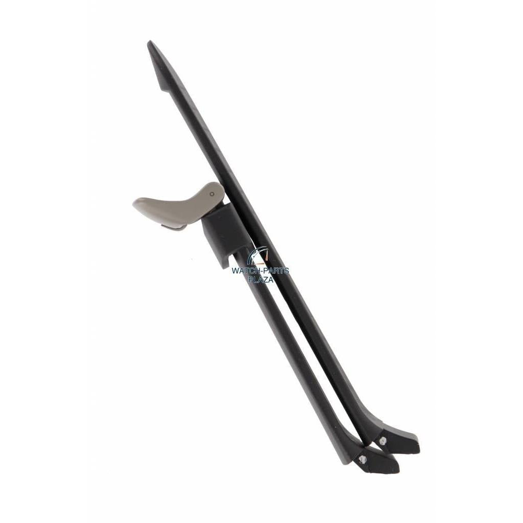 Watch Band AR1100 Emporio Armani Black Silicon Strap 16mm AR - 1128 - Watch Plaza