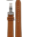 Watch Band AR5324 Emporio Armani tan leather strap 20mm brown - Watch Plaza