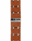 Watch Band AR5499 Emporio Armani Brown Leather Strap 22mm - Watch Plaza