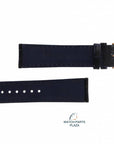 Watch Band Blue Leather for Seiko SRN062P1 Kinetic 5M84 - 0AC0 Replacement Strap 20mm - Watch Plaza