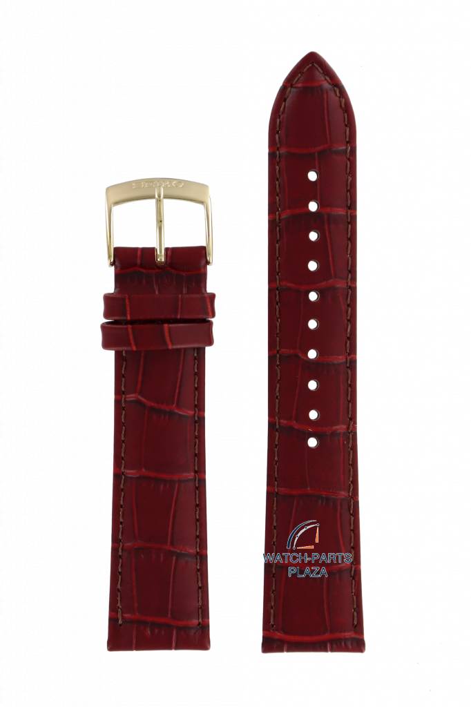 Watch Band Brown for Seiko SGEH44, SGN014, SUR026 Strap 7N42 0FW0, 0GE0, 6N76 - 00C0 - Watch Plaza