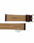 Watch Band Brown Leather for Seiko SRP770 / SRPA28 Strap 4R35 - 00P0 / 00Z0 20mm Gold Buckle - Watch Plaza