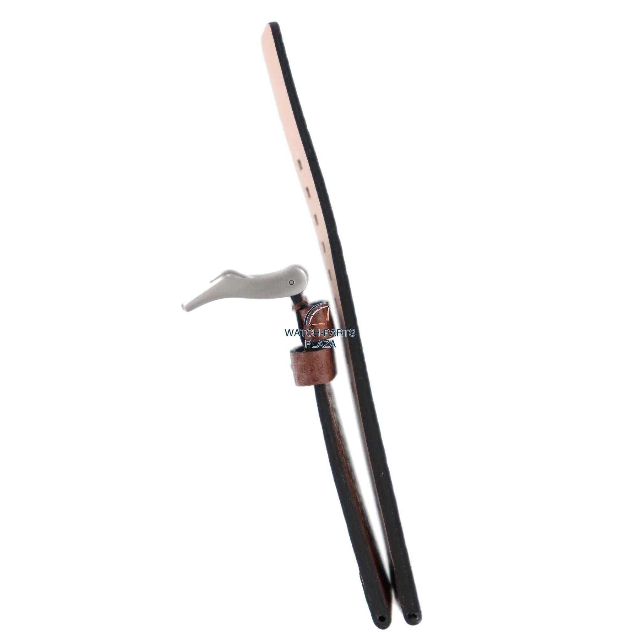 Watch Band Diesel DZ1054 brown leather strap 26mm genuine - Watch Plaza