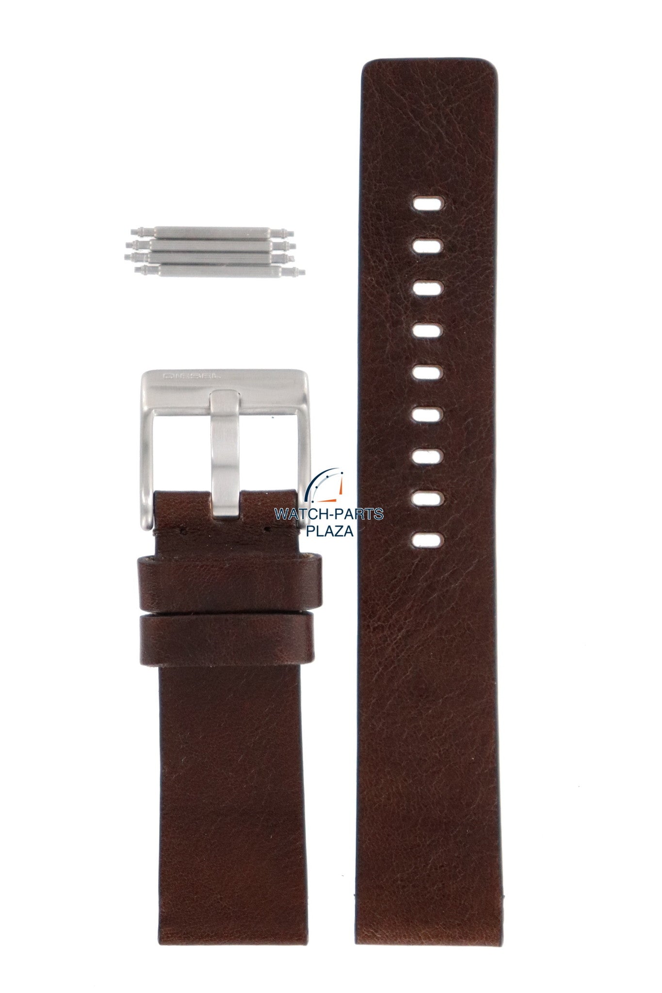 Watch Band Diesel DZ2088 brown leather strap 26mm original - Watch Plaza