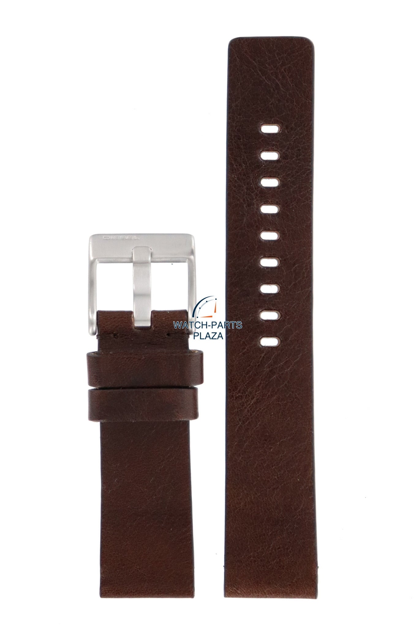 Watch Band Diesel DZ2088 brown leather strap 26mm original - Watch Plaza