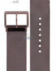 Watch Band DKNY NY3853 Bronze Coated Stainless Steel Strap 30mm Milanese - Watch Plaza