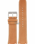 Watch Band for DKNY NY1106 Light Brown Leather Strap NY 1106 12mm - Watch Plaza