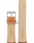 Watch Band for DKNY NY1106 Light Brown Leather Strap NY 1106 12mm - Watch Plaza