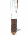 Watch Band for Seiko 8M25 - 7100, 5M22 - 6B00 Brown Leather Strap 17mm Moonphase SDT112 - Watch Plaza