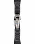 Watch Band for Seiko Monster 20mm black PVD Steel Bracelet 49X8 GGZ 4R36, 7S26 & 7S36 - Watch Plaza