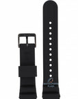 Watch Band for Seiko Prospex Solar SBDL38, SBDN028 Black Strap V175 - 0DT0, V147 0BB0 - Watch Plaza