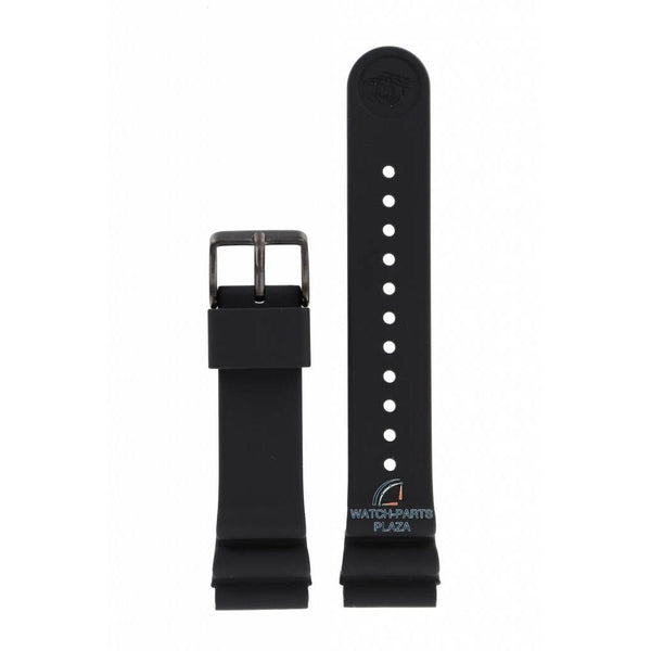 Watch Band for Seiko Prospex Solar SBDL38, SBDN028 Black Strap V175 - 0DT0, V147 0BB0 - Watch Plaza