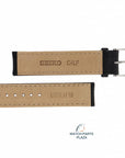 Watch Band for Seiko SGEF87 Black Leather 7N42 - 0FG0 Strap L07K H 18 mm - Watch Plaza