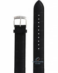 Watch Band for Seiko SGEF87 Black Leather 7N42 - 0FG0 Strap L07K H 18 mm - Watch Plaza