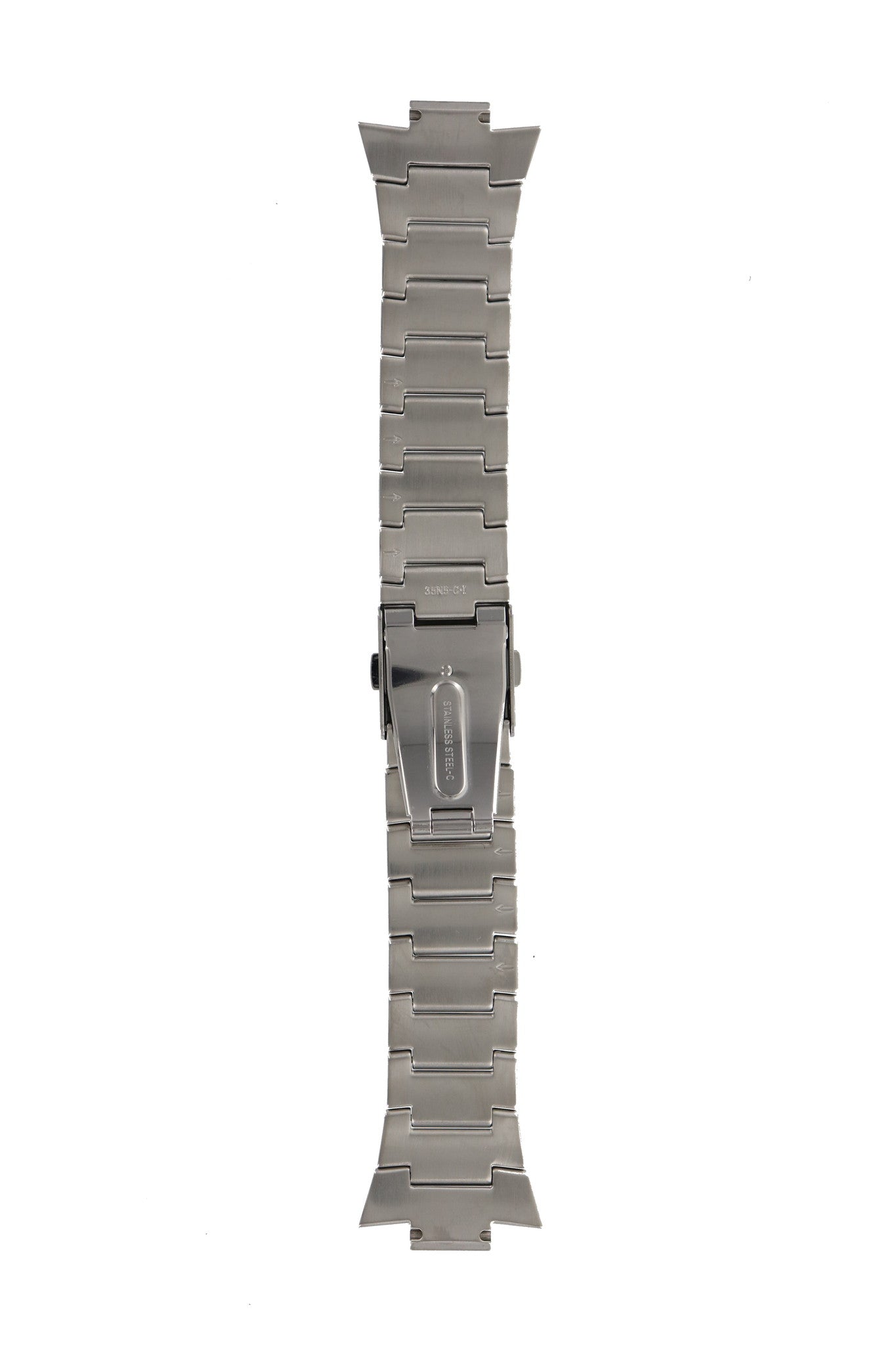 Watch Band for Seiko SNAB07, SNAB09 Stainless Steel Strap 7T62 - 0HG0 13mm Motor Sports - Watch Plaza