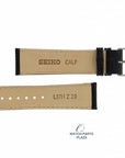 Watch Band for Seiko SRP769 / SRPA27 Black Leather Strap 4R35 - 00P0, 00Z0 Classic L07H - Watch Plaza