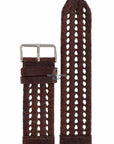 Watch Band Fossil JR8788 Brown Genuine Leather Strap 26mm - Watch Plaza