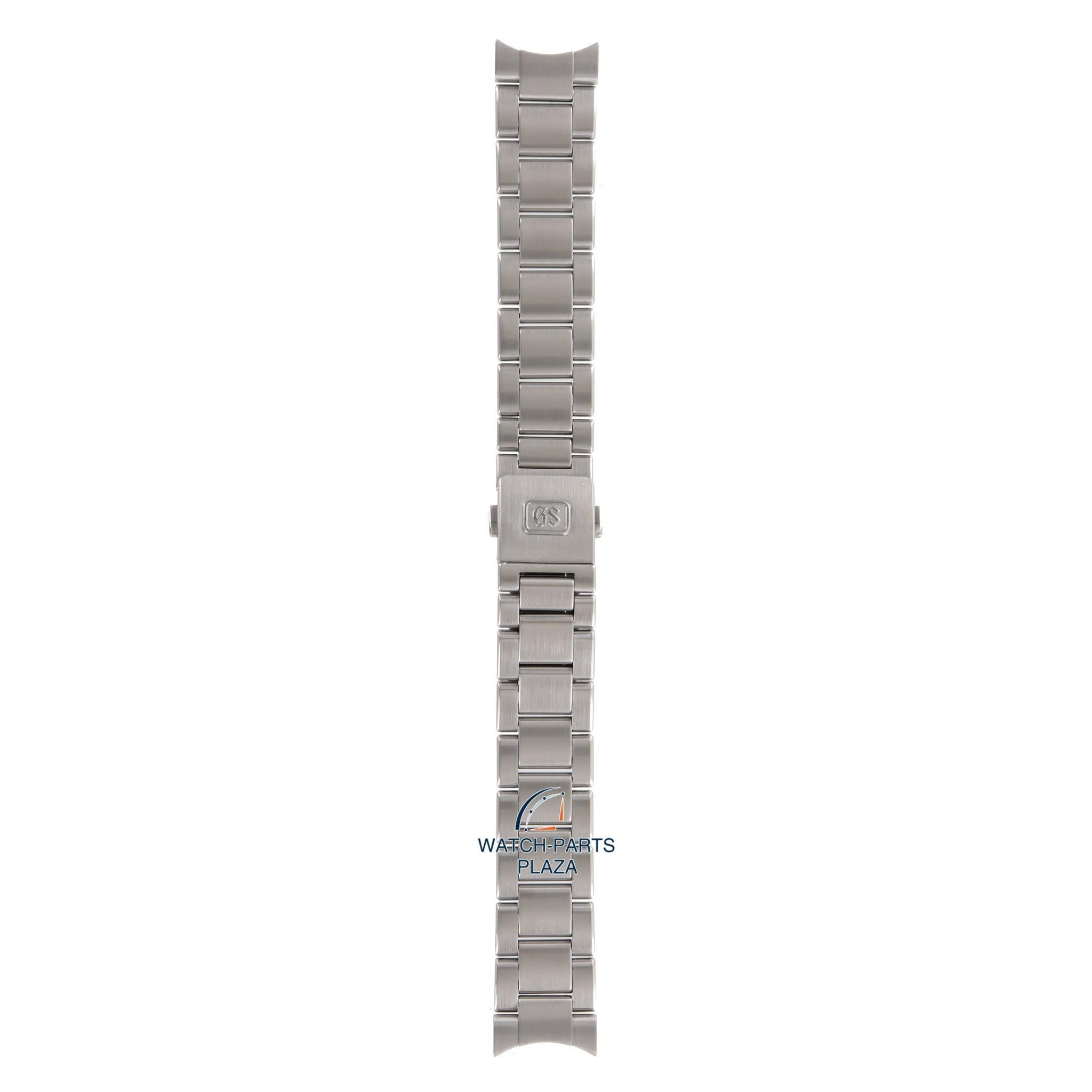 Watch Band Grand Seiko 9R65, 9S55, 9S66, 9S65 19mm steel strap SBGA, SBGM & SBGR models - Watch Plaza