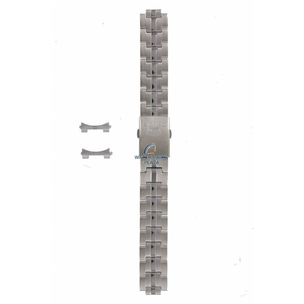 Watch band for Seiko Sports7T26-02J0 7S26-03S0 steel 18mm