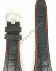 Watch Band Seiko 7T86 - 0AB0 / 7T62 - 0KL0 Strap 4A1R1 B 14mm SNAE07 SPC047 SNAD23 Sportura - Watch Plaza