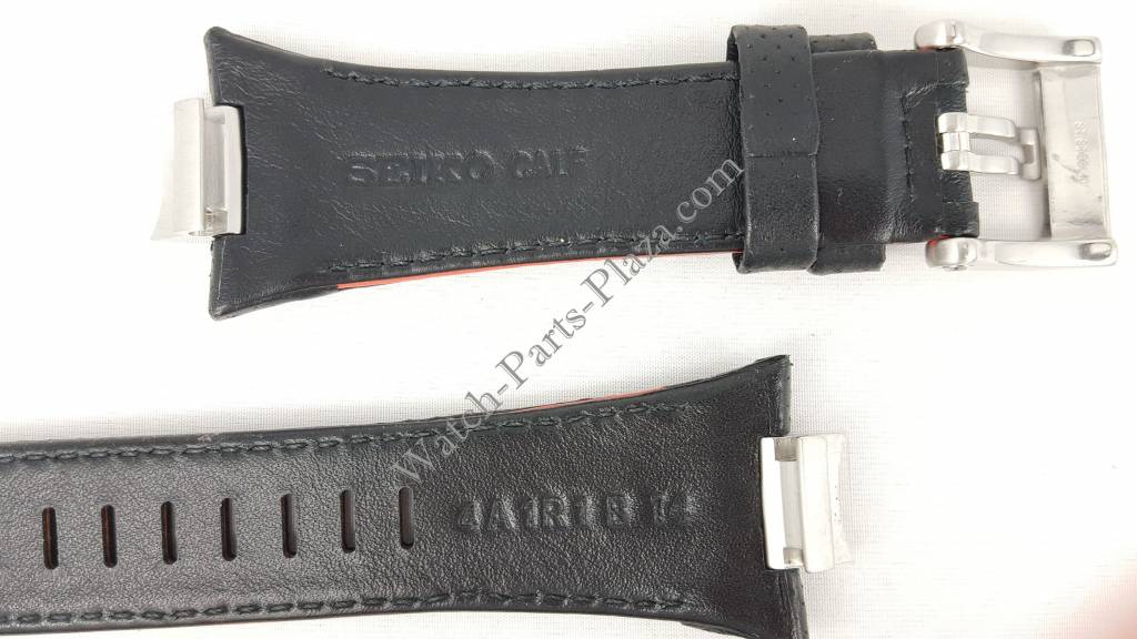 Watch Band Seiko 7T86 - 0AB0 / 7T62 - 0KL0 Strap 4A1R1 B 14mm SNAE07 SPC047 SNAD23 Sportura - Watch Plaza