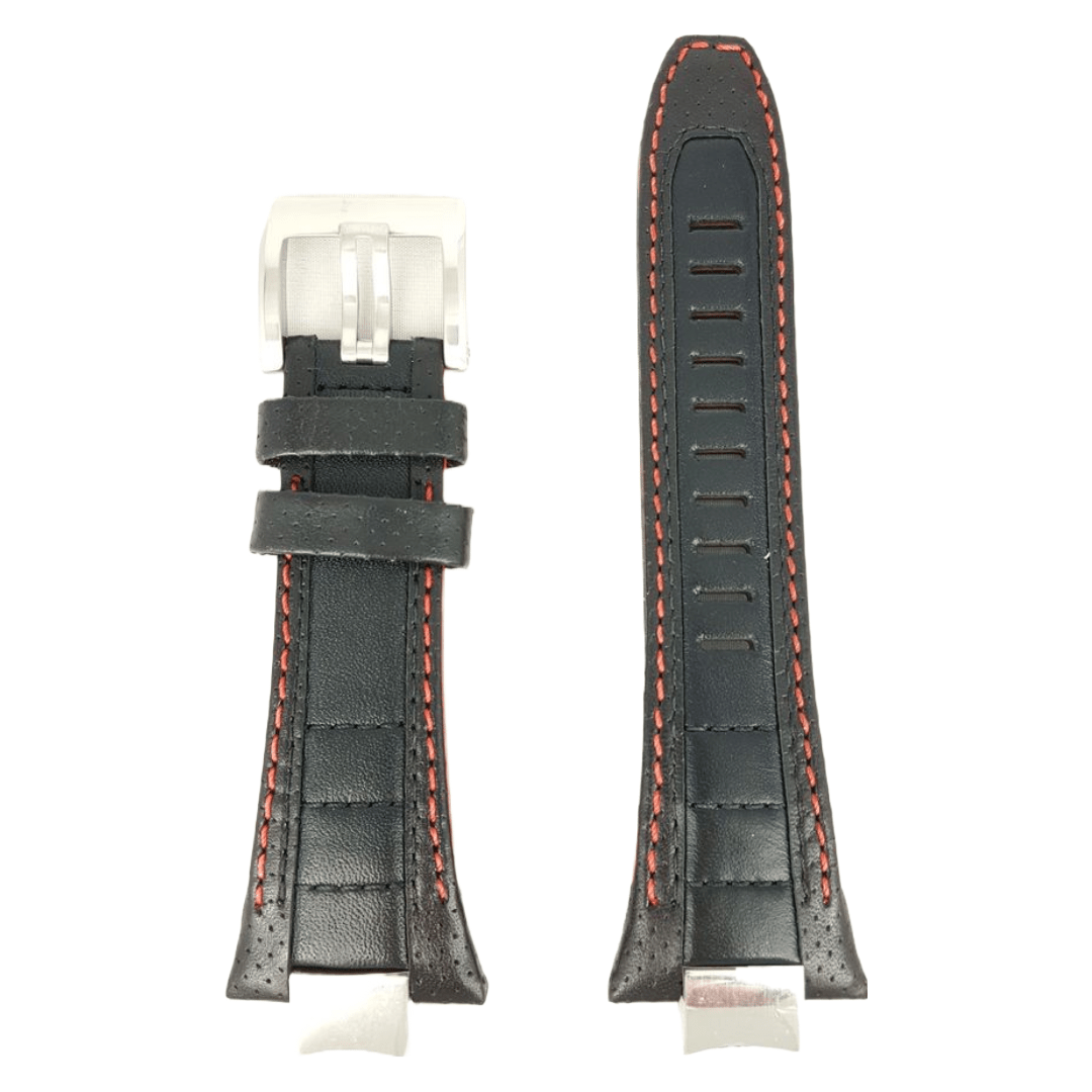 Watch Band Seiko 7T86 - 0AB0 / 7T62 - 0KL0 Strap 4A1R1 B 14mm SNAE07 SPC047 SNAD23 Sportura - Watch Plaza