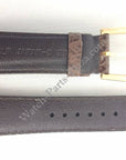 Watch Band Seiko Aeromaster 5Y23 6150 SQ Sports 150 Brown Leather Strap 20mm - Watch Plaza