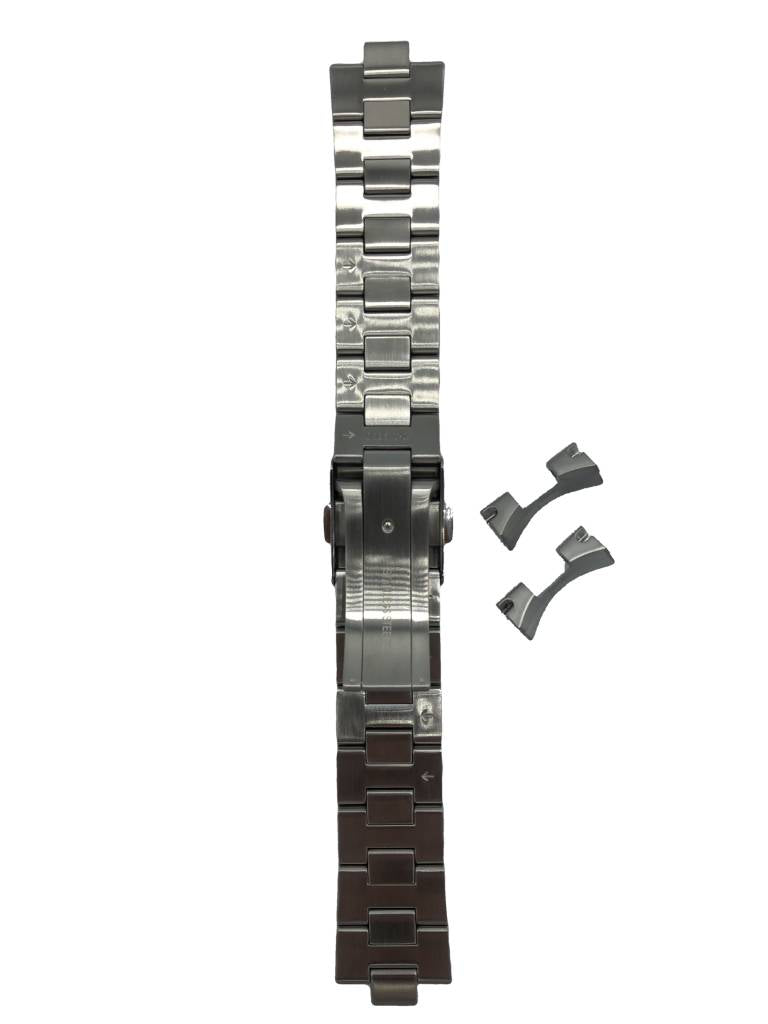 Watch Band Seiko Alpinist SARB033 Steel Strap D385 Genuine 20mm 6R15 00C0 00A0 SARB035 SARB019 - Watch Plaza