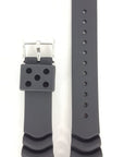 Watch Band Seiko Diver Black Monster Rubber Z 20 mm SKX779 Strap 7S26 - 0350 SKXA37 - Watch Plaza