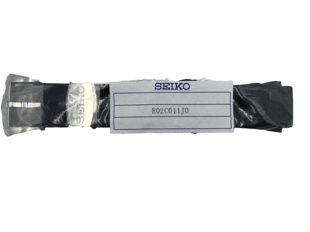 Watch Band Seiko Prospex Reedition SPB053 SPB055 Black Strap Z 20 mm 6R15 03W0 Zimbe Sumo - Watch Plaza