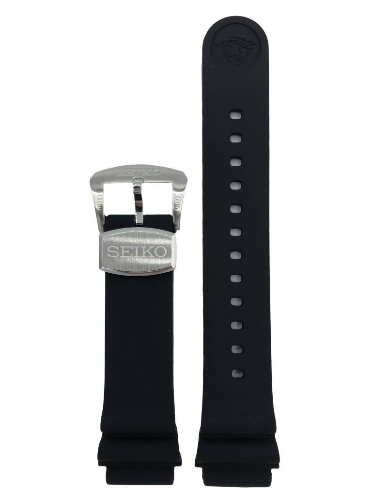 Watch Band Seiko Prospex Reedition SPB053 SPB055 Black Strap Z 20 mm 6R15 03W0 Zimbe Sumo - Watch Plaza