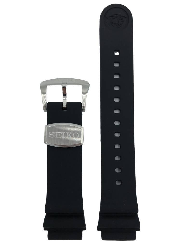 Watch Band Seiko Prospex Reedition SPB053 SPB055 Black Strap Z 20 mm 6R15 03W0 Zimbe Sumo - Watch Plaza