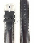 Watch Band Seiko Prospex SUN053P1 Black Leather Strap L0E8 B 24 mm 5M85 - 0AE0 - Watch Plaza