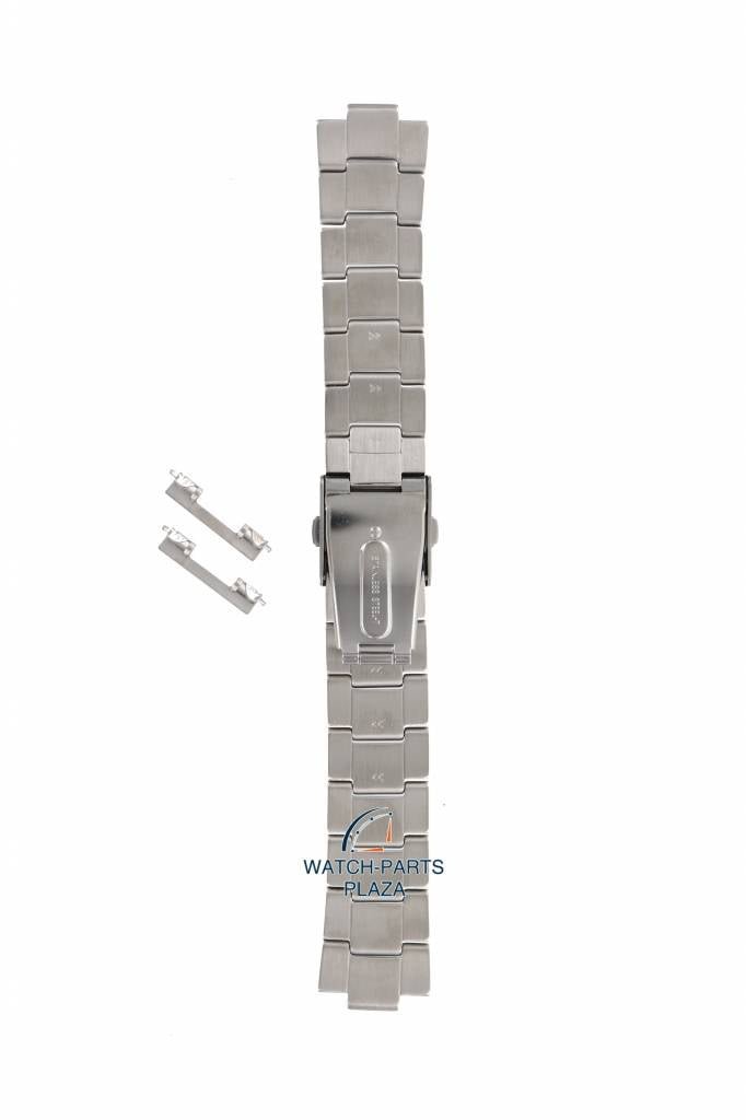 Watch Band Seiko SBFG001 Spirit Solar Radio S760 - 0AB0 stainless steel strap 22mm DA3W - Watch Plaza