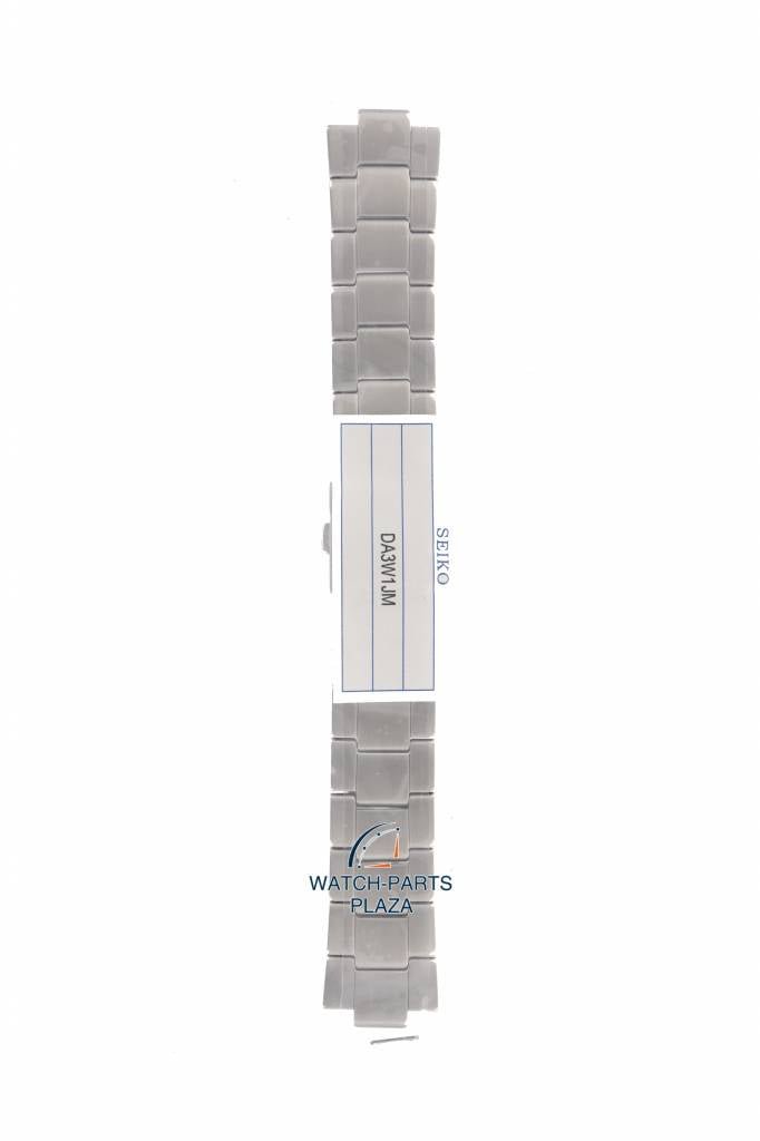 Watch Band Seiko SBFG001 Spirit Solar Radio S760 - 0AB0 stainless steel strap 22mm DA3W - Watch Plaza