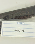 Watch band Seiko SMY110 Brown leather strap 4A0V1 B 20mm gold clasp 5M63 - 0AF0 - Watch Plaza